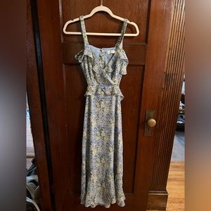 ASTR the Label - Wildruffle Ruffle Cutout Dress